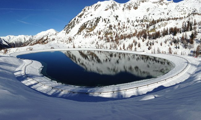 Confortement et d’extension de la retenue du Gourc de la Peur à Isola 2000