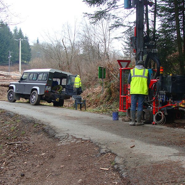 CHAUFFAILLES-69 : fonçage d’un réseau ERDF