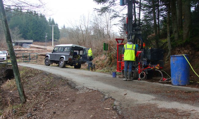 CHAUFFAILLES-69 : fonçage d’un réseau ERDF