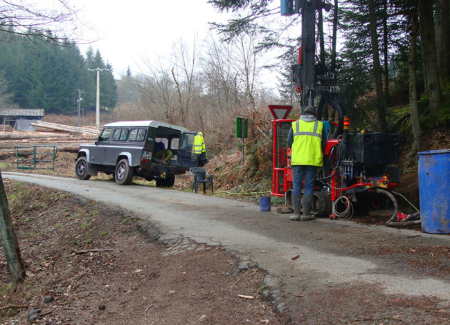CHAUFFAILLES-69 : fonçage d’un réseau ERDF