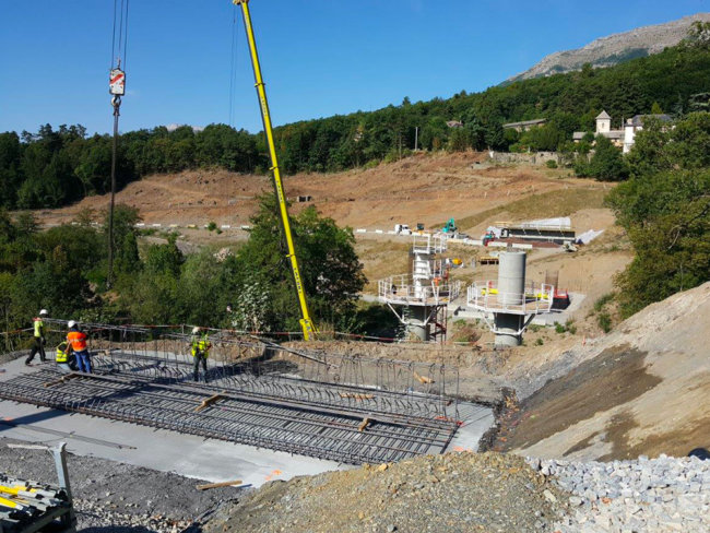 étude d’exécution des terrassements, soutènements et fondations pour la construction du Viaduc de Bonne dans le cadre de la Rocade de Gap (G3).
