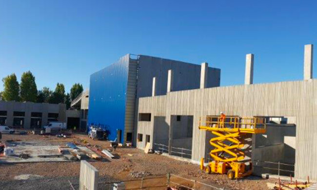 étude conception des fondations d’une chaufferie Biomasse, puis suivis des travaux (G2PRO, G4)