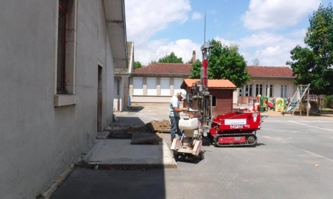 extension d’une école à Marsonnas
