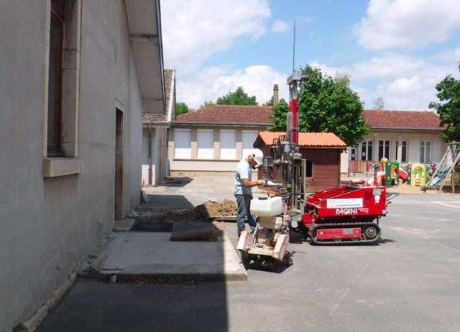 extension d’une école à Marsonnas