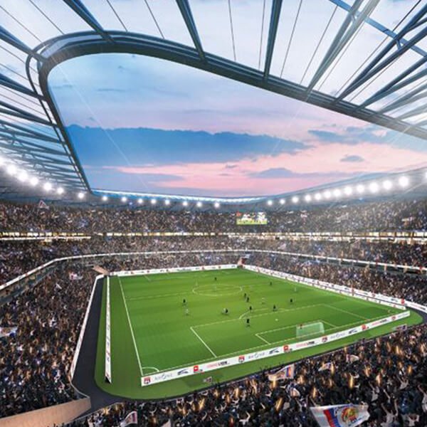 Etude géotechnique du Grand Stade de Lyon (69)