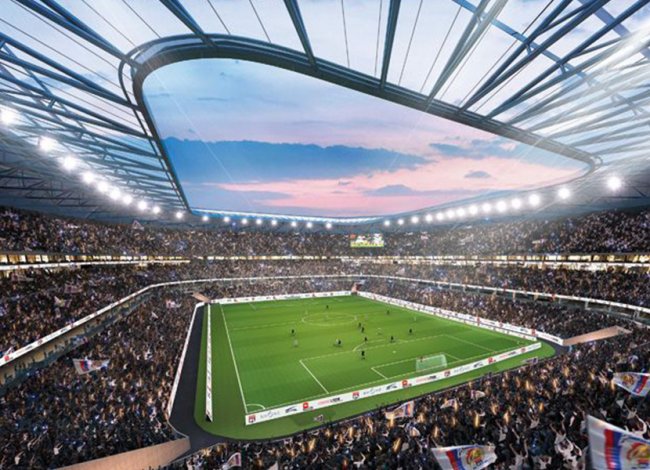 Etude géotechnique du Grand Stade de Lyon (69)