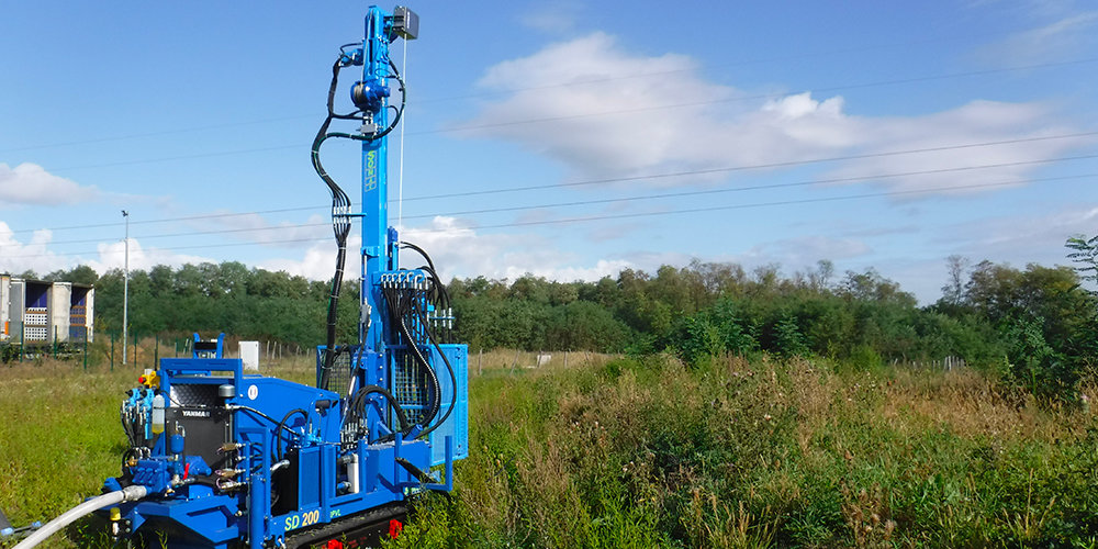 telier de sondages SEDIDRILL SD200 RPVL