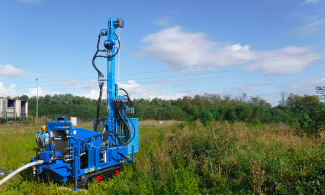 telier de sondages SEDIDRILL SD200 RPVL