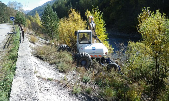 diagnostic des digues du GUIL