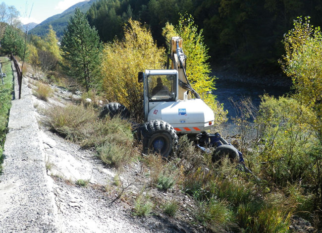 diagnostic des digues du GUIL